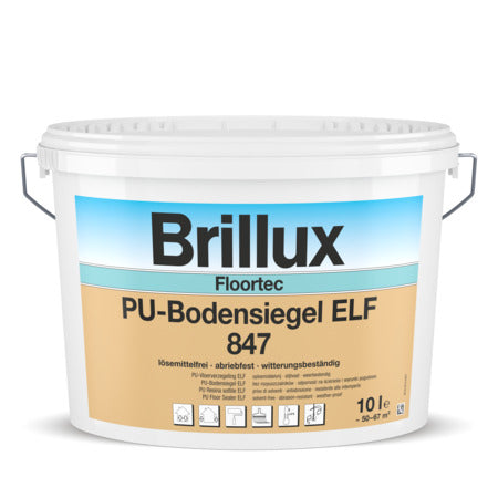 Brillux PU-Bodensiegel ELF 847 Kieselgrau 10 Liter*